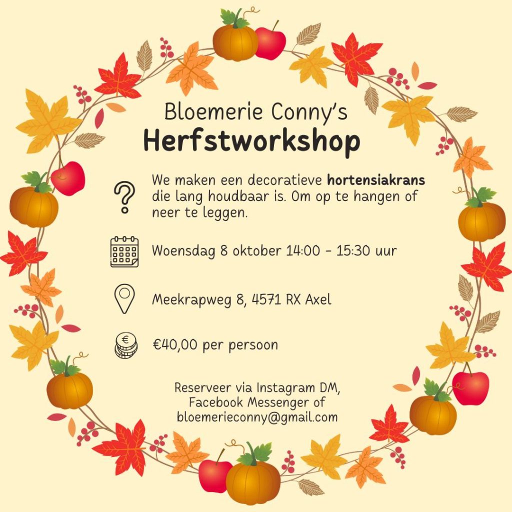 Workshop bloemschikken zeeland