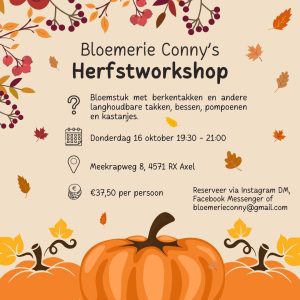 Workshop bloemschikken in axel