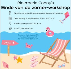 zomerworkshop bloemschikken