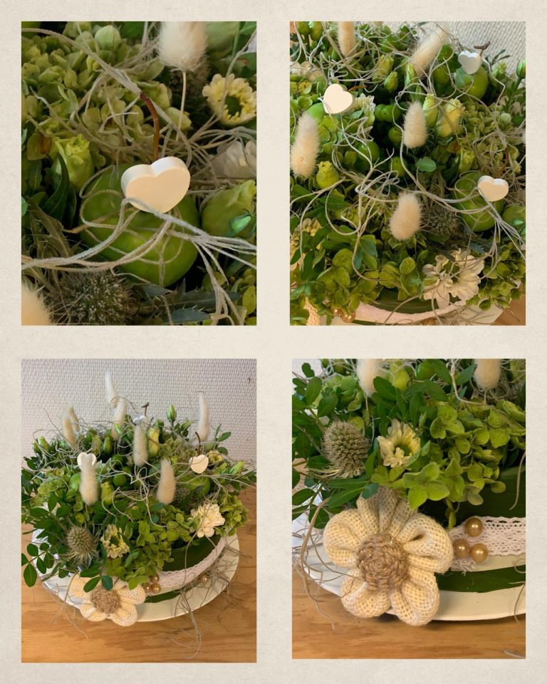 workshop bloemschikken voor een babyshower